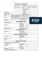 Firearm Fill in Data Sheet