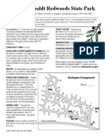 Humboldt Redwoods State Park Campground Map