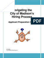 Navigating The City of Madison 'S Hiring Process: Applicant Preparation Guide