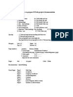 B.tech Project Guidelines