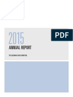 Goldman Sachs Annual Report 2015