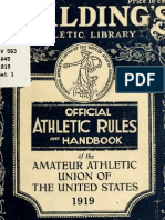 (1919) Handbook of The Amateur Athletic Union