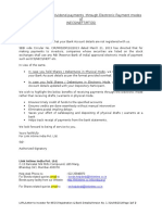 Receipt of Interest / Dividend Payments Through Electronic Payment Modes of (Necs/Neft/Rtgs)