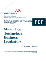 Technology Business Incubator Manual