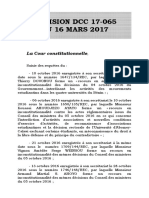 Bénin: La Décision de La Cour Constitutionnelle Qui Annule La Suspension Des Associations D'étudiants