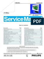 Philips TFT LCD Monitor CH Hudsonlll 170sb Series PDF