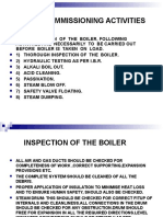 Boiler Commissioning Activities