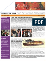 2008 V 4 Monterey Bay Plein Air Painters Association Newsletter  