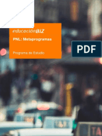 Curso de PNL Metaprogramas PDF