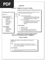 Flowchart - Negligence (Occupier's Liability) : Issue 1: Did The Defendant Owe The Plaintiff A Duty of Care?