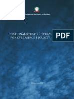 Italian National Strategic Framework For Cyberspace Security PDF