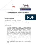 El Corrector de Textos en Perú PDF