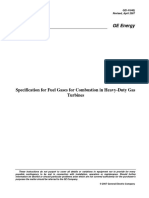 GEI 41040j Gas Fuel Specification - April 2007