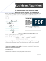 The Euclidean Algorithm