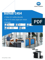 Bizhub C454 PDF