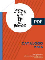 Catálogo 2016 - Ediciones Sherezade