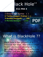 Black Hole'': X11 MIA 4