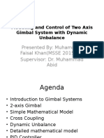 Modeling and Control of Two Axis Gimbal System