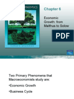 Economic Growth: From Malthus To Solow