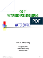 CVE 471 - 5 Water Supply 2