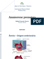 Rotura Prematura de Membranas Ovulares