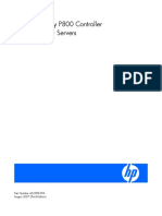 HP Smart Array P800 Controller For HP Integrity Servers User Guide