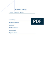 Activity Based Costing