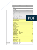 Basic Assumptions: Parameter Unit Value