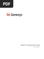 Genesys E-Services 8.5.0 Webapidep Book