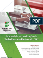 Manual de Normalizações de Trabalhos Acadêmicos Do IFPI