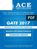 EC GATE 2017 Forenoon-Session