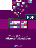 Microsoft Education: What'S Appening in