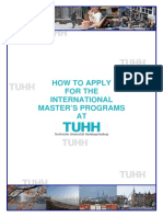 How To Apply at TUHH General