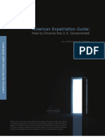 American Expatriation Guide:: How To Divorce The U.S. Government