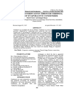 Resource Conservation Through Thermal Design of Evaporative Condensers