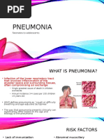 Pneumonia: Neonates To Adolescents