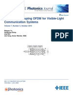 Subcarrier Grouping OFDM For Visible-Light Communication Systems