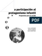 De La Participación Al Protagonismo Infantil