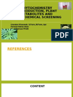 Phytochemistry (Introduction, Plant Metabolites and Phytochemical