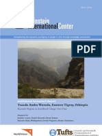 Institutional Assessment Report - Tsaeda Amba Woreda, Eastern Tigray, Ethiopia