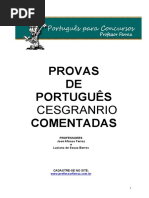 Provas Cesgranrio Comentadas PDF