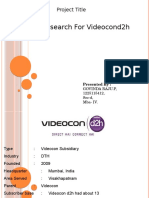 Videocon Video Con d2h