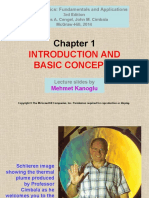 Introduction and Basic Concepts: Mehmet Kanoglu