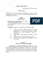 Citi Rule-2009 PDF