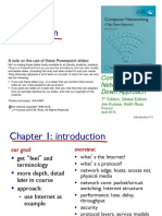 Computer Networking A Top-Down ApproachCH1