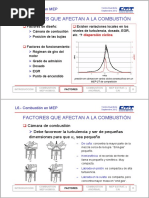 Factores Que Afectan A La Combustion.