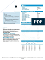 Ficha Técnica Generador D 275