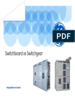 Switchgear Vs Switchboard PDF