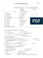 The Top Phrasal Verbs Exercise: * sb = somebody; ** sth = something