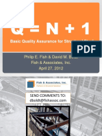 Basic Quality Assurance of Structural Steel